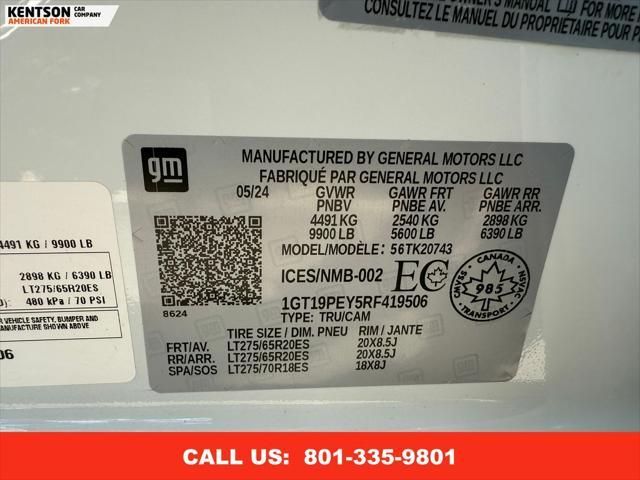 Photo of 2024 Summit White GMC Sierra 2500