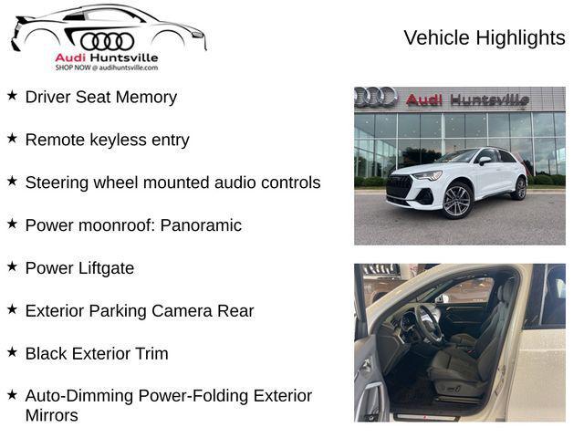 Photo of 2025 Glacier White Metallic Audi Q3