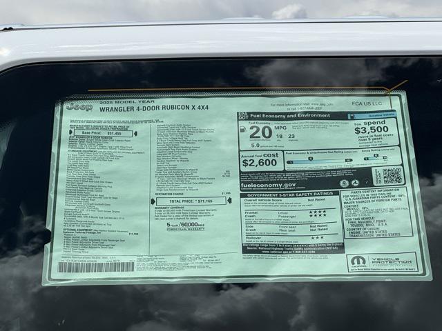 Photo of 2025 Bright White Clearcoat Jeep Wrangler
