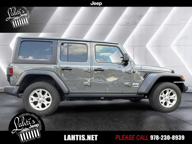 Photo of 2021 Sting Gray Clearcoat Jeep Wrangler Unlimited