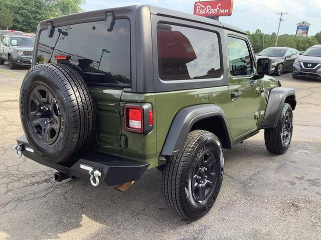 Photo of 2021 Sarge Green Clearcoat Jeep Wrangler