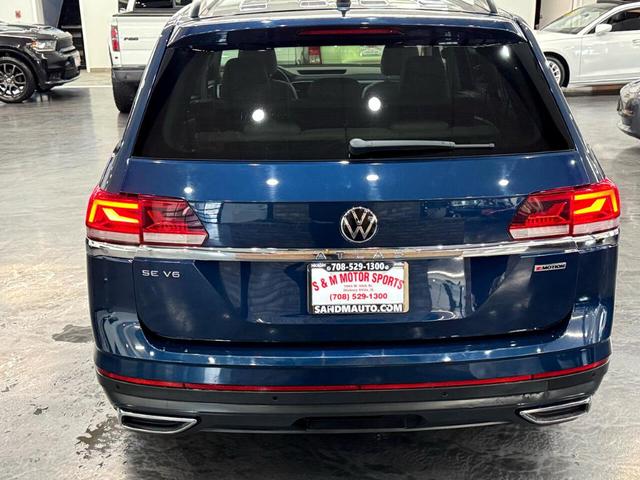 Photo of 2022 Tourmaline Blue Metallic Volkswagen Atlas