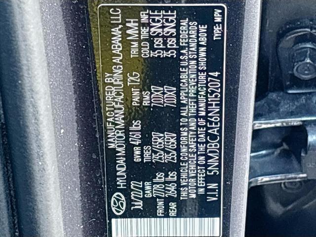 Photo of 2022 Portofino Gray Hyundai TUCSON