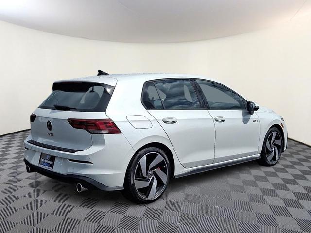 Photo of 2025 Opal White Pearl Effect Volkswagen Golf GTI