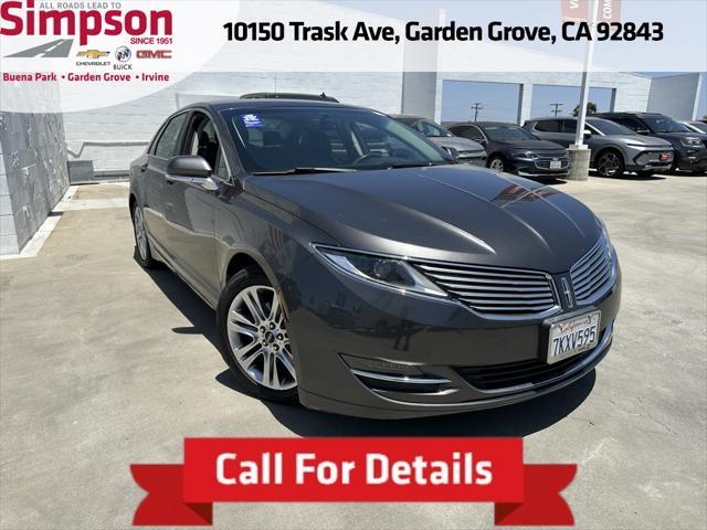 2016 Lincoln Mkz Hybrid