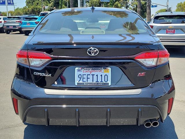Photo of 2023 Midnight Black Metallic Toyota Corolla