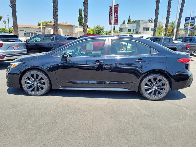 Photo of 2023 Midnight Black Metallic Toyota Corolla