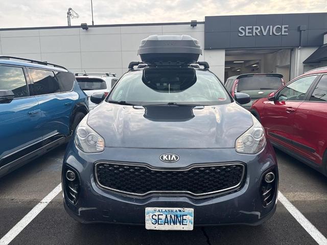 Photo of 2017 Pacific Blue Kia Sportage