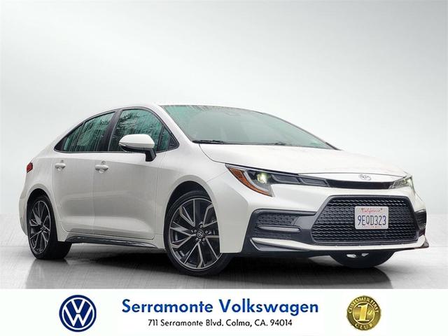 Photo of 2020 Blizzard Pearl Toyota Corolla