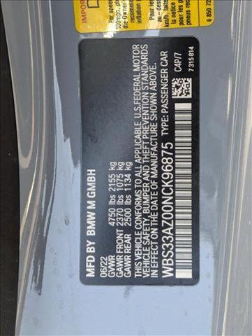Photo of 2022 Gray Metallic BMW M4