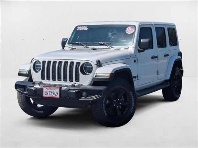Photo of 2020 Bright White Clearcoat Jeep Wrangler Unlimited