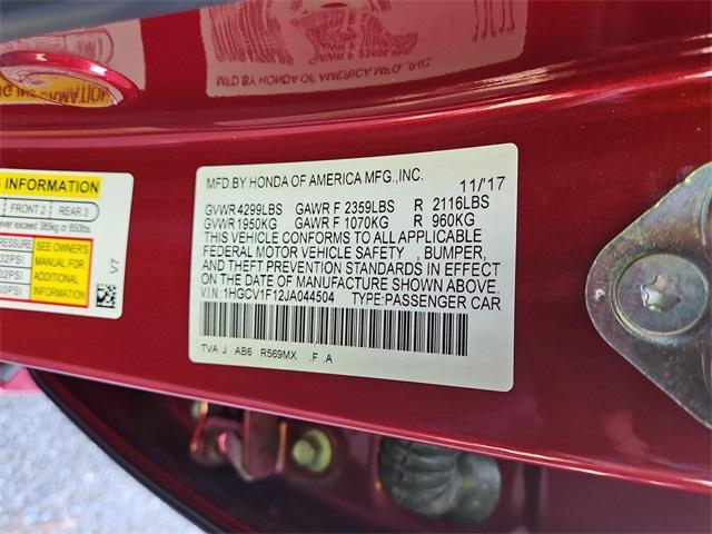 Photo of 2018 -Select- Honda Accord