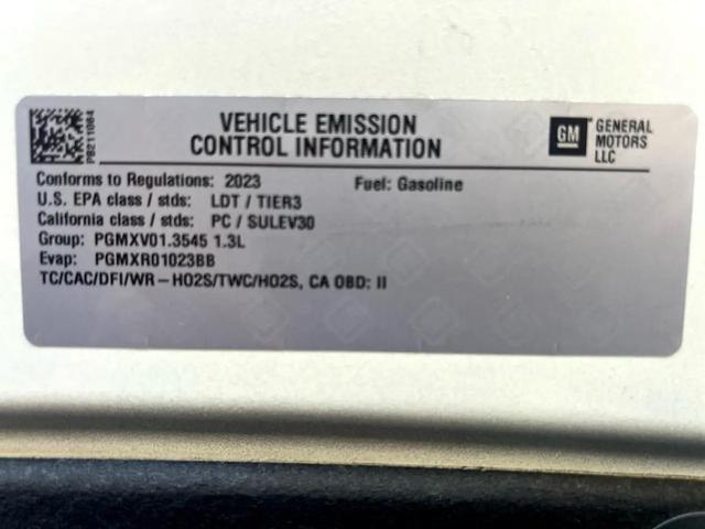 Photo of 2023 White Chevrolet Trailblazer