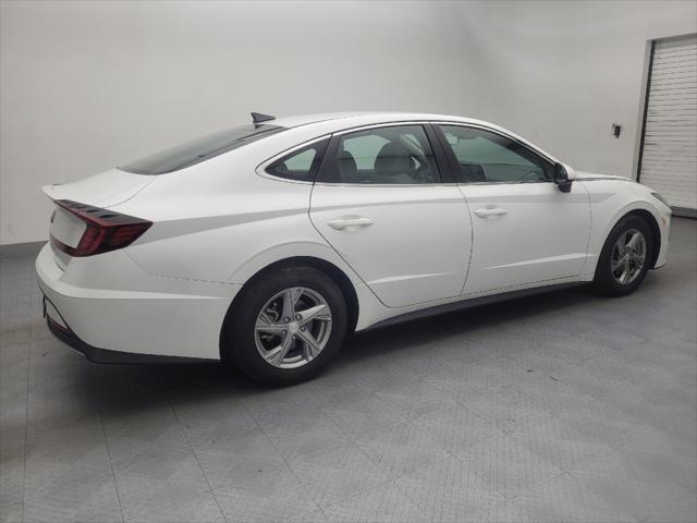 Photo of 2021 Quartz White Hyundai SONATA