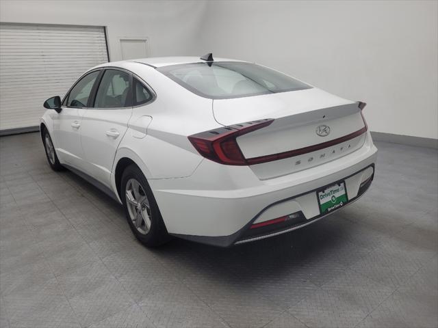 Photo of 2021 Quartz White Hyundai SONATA