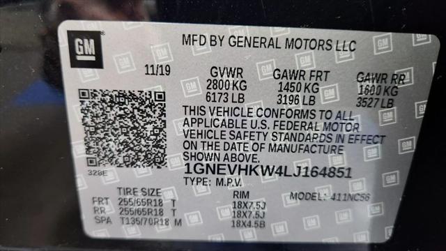 Photo of 2020 Midnight Blue Metallic Chevrolet Traverse