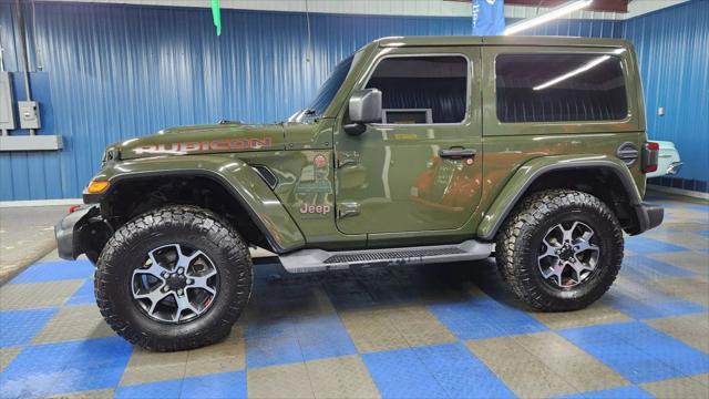 Photo of 2021 Green Jeep Wrangler