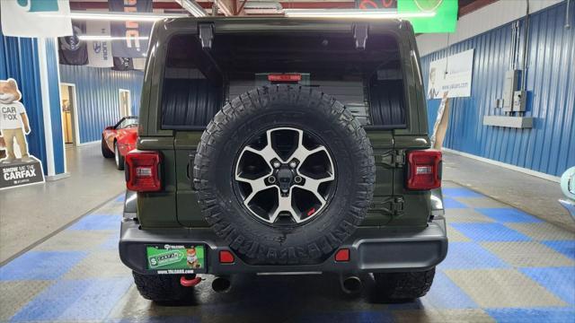 Photo of 2021 Green Jeep Wrangler