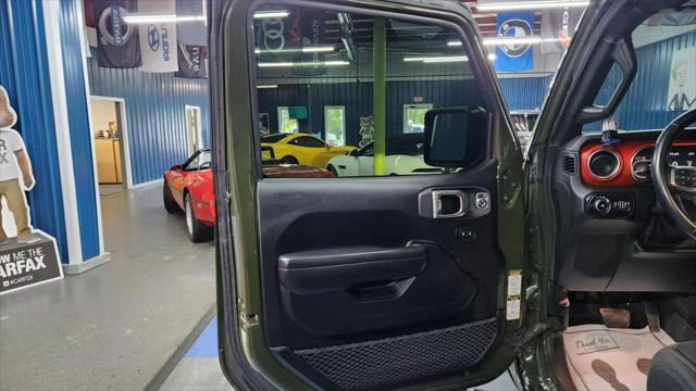 Photo of 2021 Green Jeep Wrangler