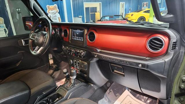 Photo of 2021 Green Jeep Wrangler