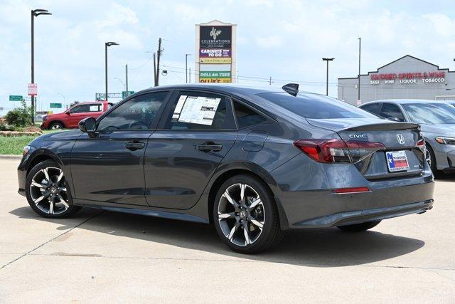 Photo of 2025 Meteorite Gray Metallic Honda Civic Hybrid