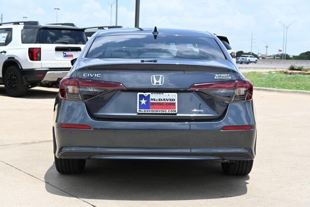 Photo of 2025 Meteorite Gray Metallic Honda Civic Hybrid