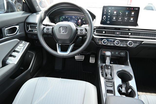 Photo of 2025 Meteorite Gray Metallic Honda Civic Hybrid