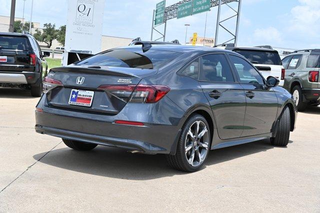 Photo of 2025 Meteorite Gray Metallic Honda Civic Hybrid