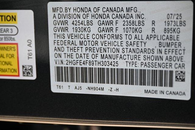 Photo of 2026 Meteorite Gray Metallic Honda Civic Hybrid