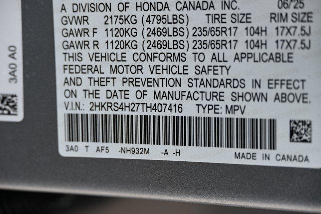 Photo of 2026 Solar Silver Metallic Honda CR-V