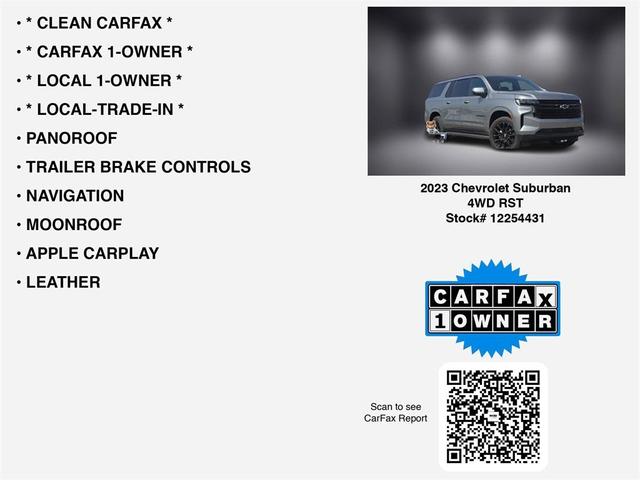 Photo of 2023 Sterling Gray Metallic Chevrolet Suburban