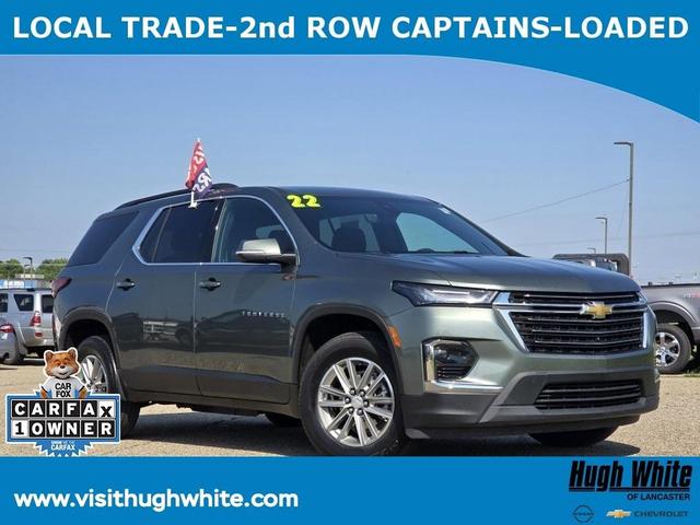 Photo of 2022 Silver Sage Metallic Chevrolet Traverse