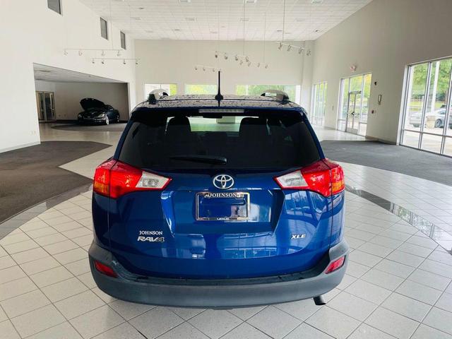 Photo of 2015 Blue Crush Metallic Toyota RAV4