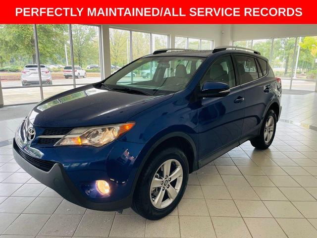 Photo of 2015 Blue Crush Metallic Toyota RAV4