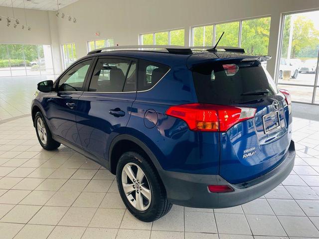 Photo of 2015 Blue Crush Metallic Toyota RAV4