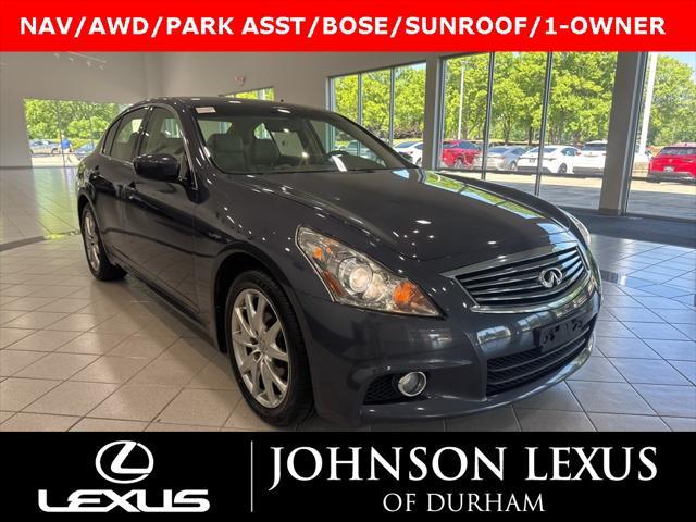 2012 Infiniti G37X