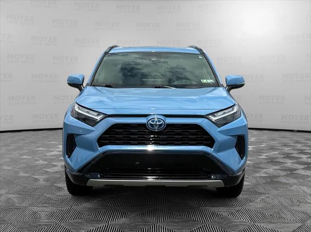 Photo of 2022 Cavalry Blue Toyota RAV4 Hybrid