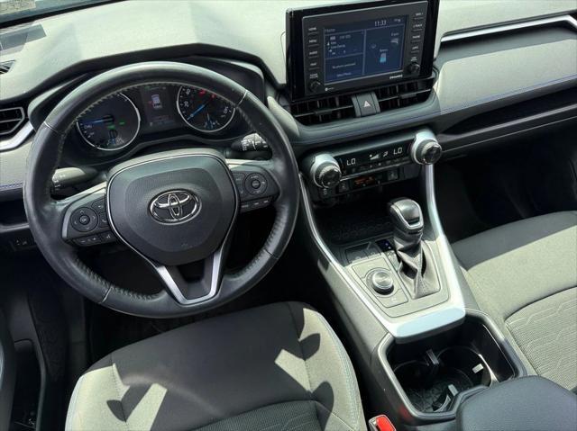 Photo of 2022 Cavalry Blue Toyota RAV4 Hybrid