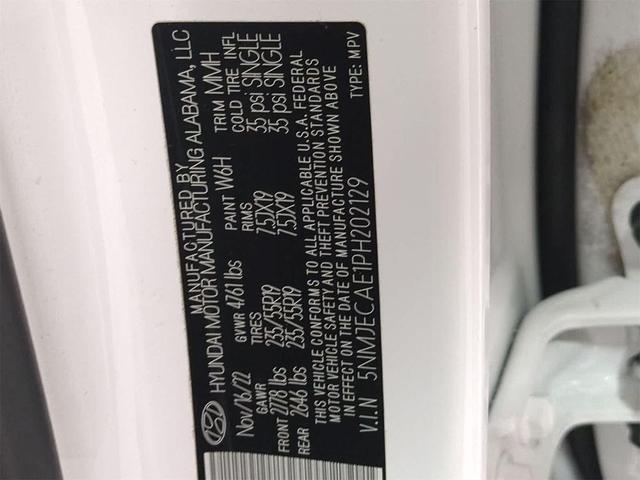 Photo of 2023 Serenity White Pearl Hyundai TUCSON