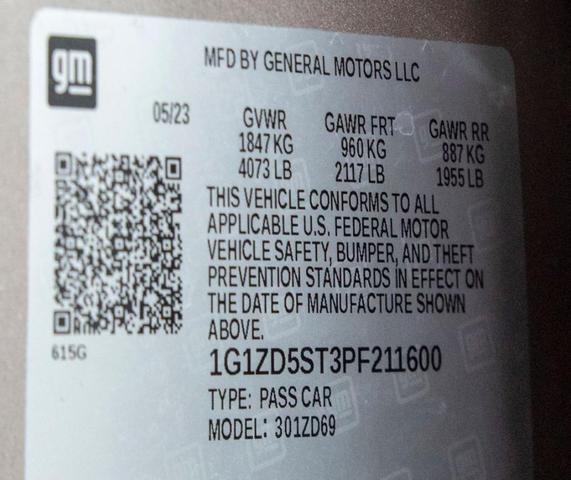 Photo of 2023 Mineral Gray Metallic Chevrolet Malibu