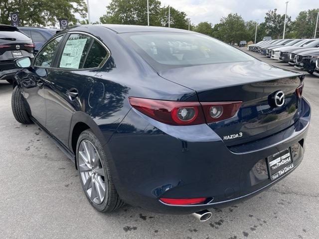 Photo of 2025 Deep Crystal Blue Mica Mazda Mazda3