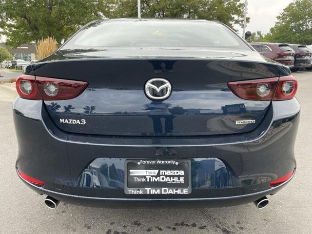 Photo of 2025 Deep Crystal Blue Mica Mazda Mazda3