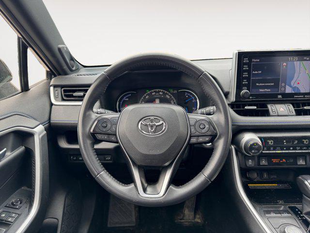 Photo of 2020 Blue Print w/Midnight Black Roof Toyota RAV4 Hybrid