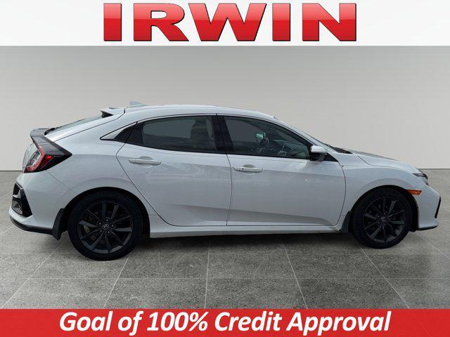 Photo of 2021 Platinum White Pearl Honda Civic