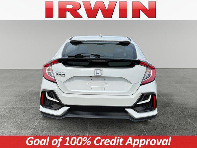 Photo of 2021 Platinum White Pearl Honda Civic