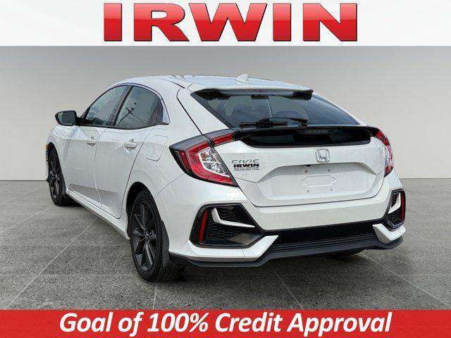 Photo of 2021 Platinum White Pearl Honda Civic