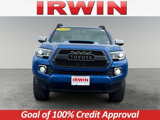 Photo of 2016 Blazing Blue Pearl Toyota Tacoma