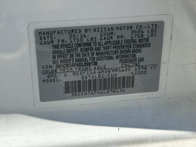 2016 Nissan Versa
