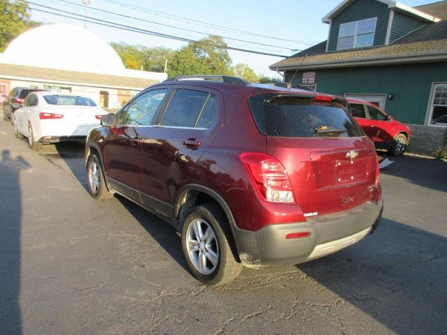 Photo of 2016 Maroon Chevrolet Trax
