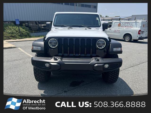 Photo of 2021 Bright White Clearcoat Jeep Wrangler